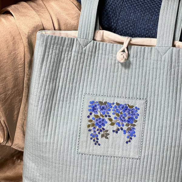 KKOT TOTE | PATCH BERYL WISTERIA