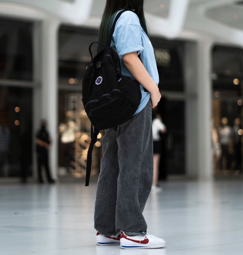 Everyday Denim Backpack | Black